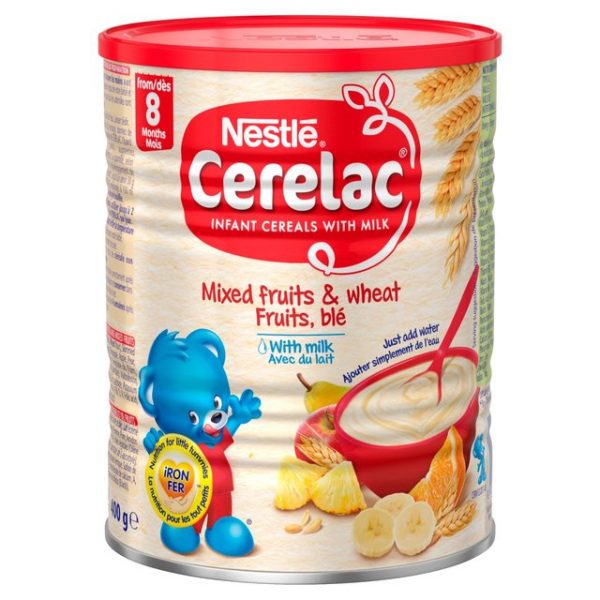 Cerelac Mixed Fruits & Wheat with Milk