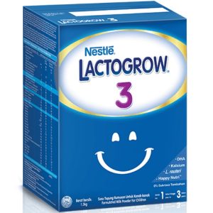 LactoGrow 3: Active Grow Formula [1-3 years] – 1.3kg (2x650g)