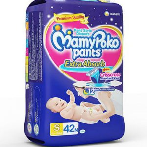 MamyPoko Pants Diapers Small (4-8kg) – 42 pcs
