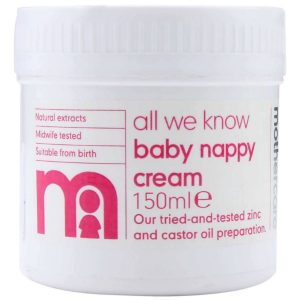 Mothercare All We Know Baby Nappy Cream – 150ml