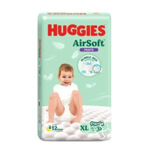 Huggies Air Soft  Pants XL (12-17) – 38pcs