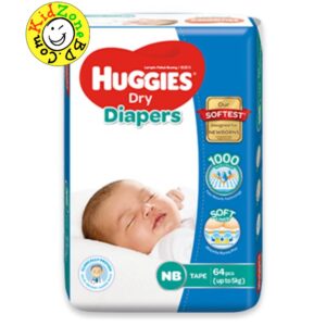 Huggies Diapers Dry Newborn (Up to 5 kg)