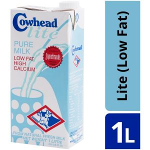 Cowhead Lite (Low Fat) Pure Milk – 6 Litres (Pack of 6)
