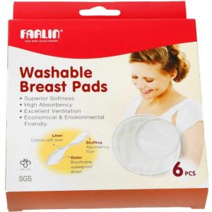 Farlin Washable Breast Pads – 6 pcs
